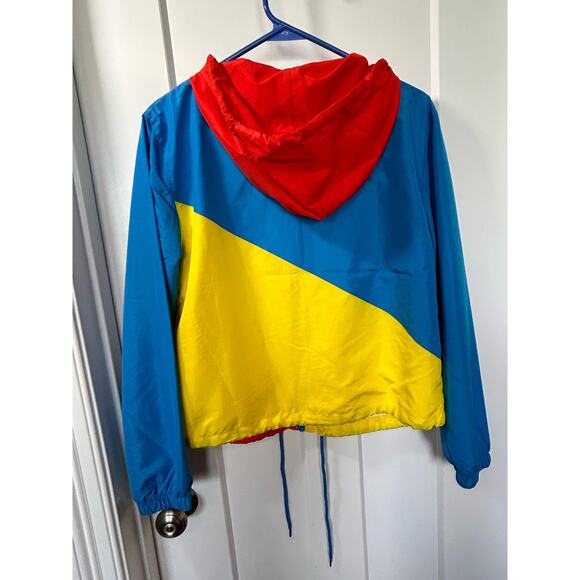 Disney Parks Luxo Ball Toy Story Hooded Windbreaker Jacket Multicolor Size Small - Picture 7 of 10